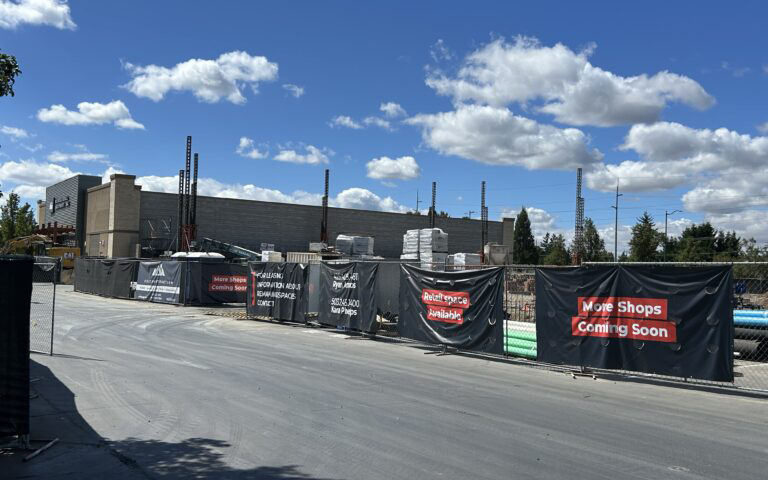 construction site at Keizer Station